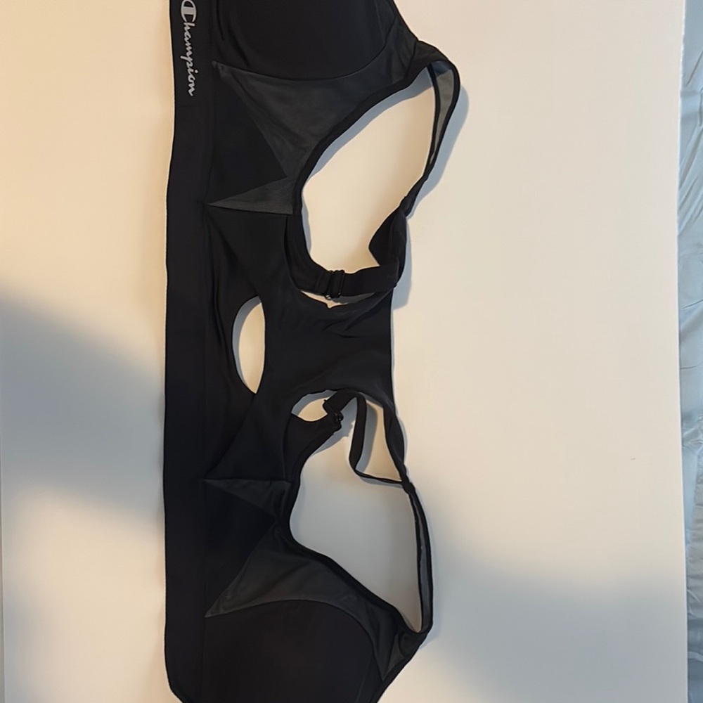 Champion Black Sports Bra